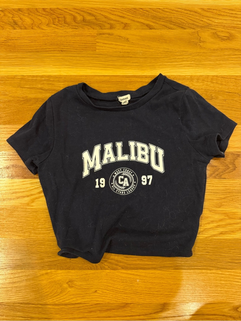 Garage Navy 'Malibu' baby tee
